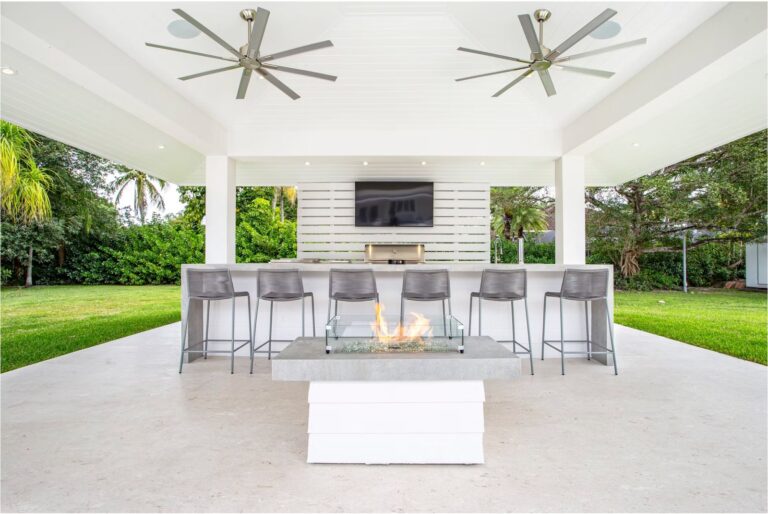 Outdoor Space Construction in Miami Project by VC Construction